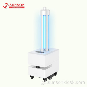 Robot anti-bhìoras irradiation UV